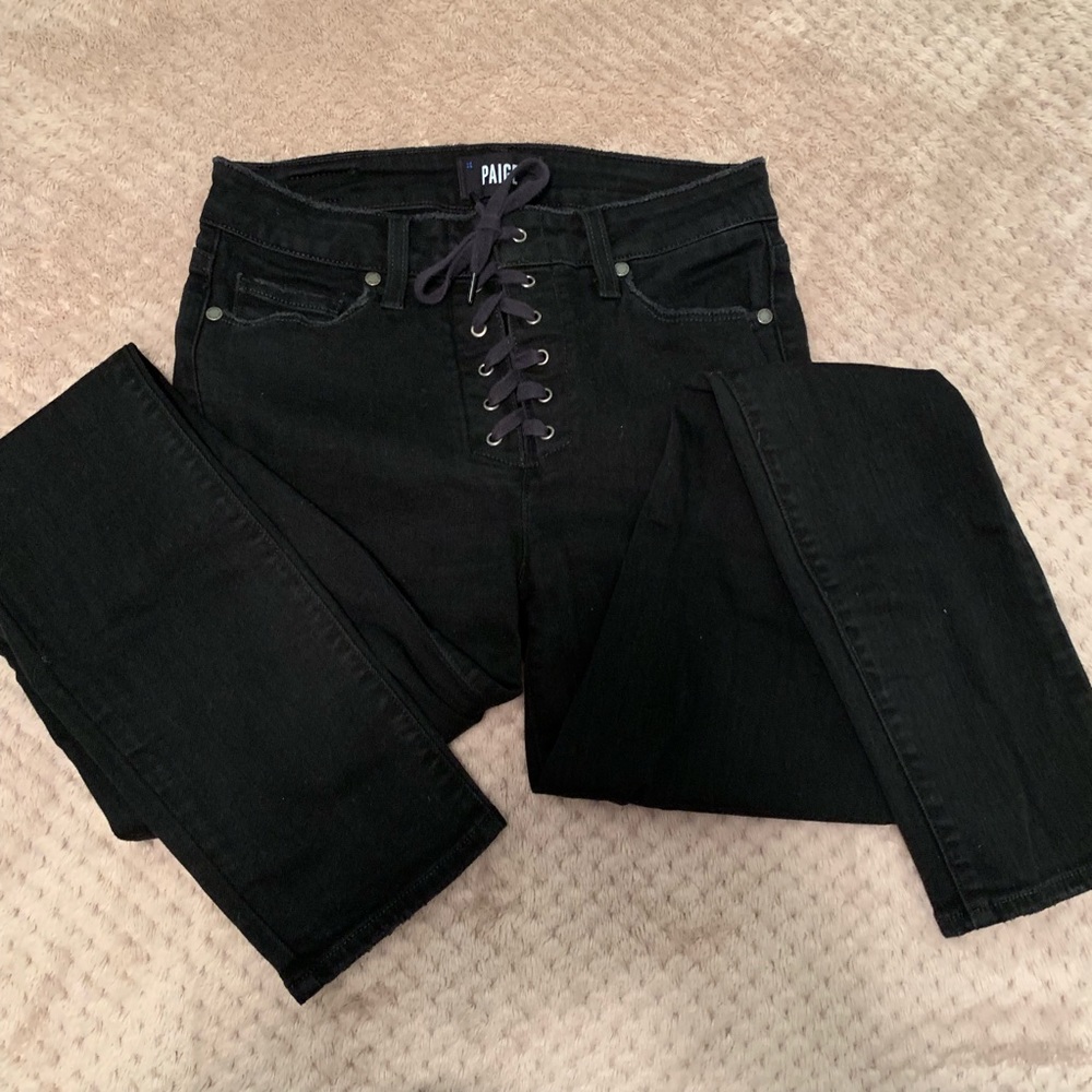 Paige Hoxton Ankle Skinny Jeans, size 27